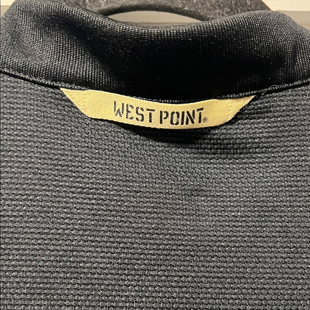 Nike Men’s Army West Point Black Knights Black Dri-Fit Tout Golf Polo Size M EUC - Picture 8 of 10
